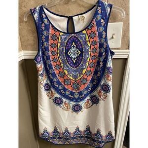 Pink Owl Sleeveless Dress Size‎ Medium